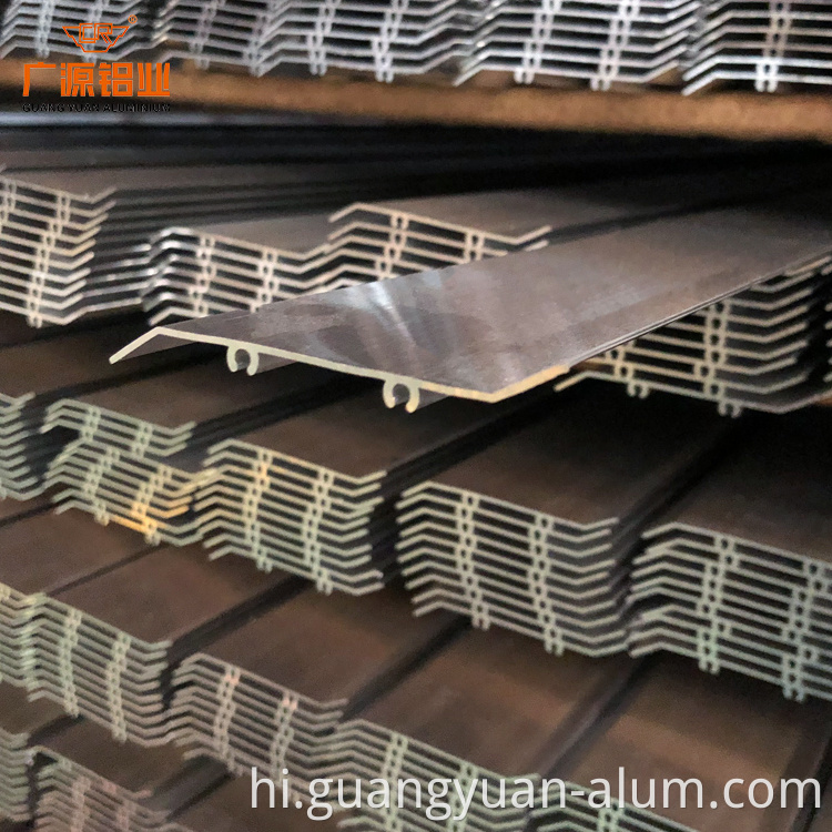 लुवर एल्यूमीनियम प्रोफाइल Louver Aluminum Profiles